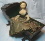 boneca de madeira 1700's